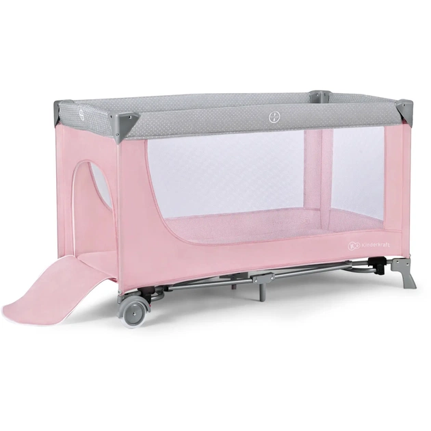 Ліжечко Kinderkraft манеж Leody Pink (5902533917983) - изображение 4