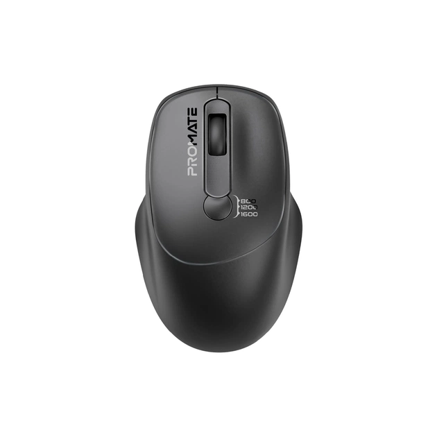 Мишка Promate UniGlide Wireless Black (uniglide.black) - зображення 1