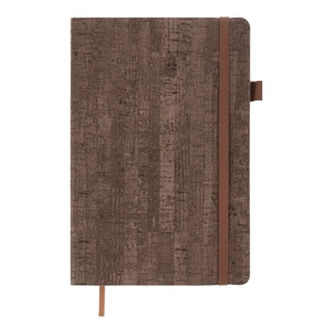 Книга записная Buromax Wood 96 листов А5 в клетку бежевый (BM.295114-28) изображение 1