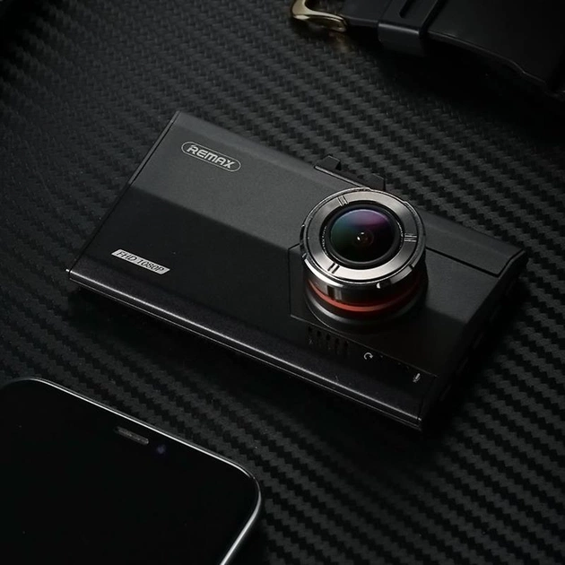 Відеореєстратор Remax CX-05 Car Dash Board Camera Black (6954851289579) - зображення 4