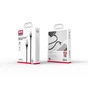 Дата кабель USB 2.0 AM to USB-C 1.0m 2.1A double-side grey XO (NB188-TC-1-GR) - зменшене зображення 3