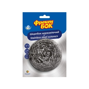 Скребок Фрекен БОК з нержавіючої сталі 1 шт. (4820048480765) зображення 1