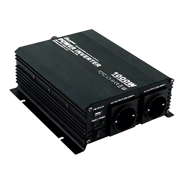 Автомобільний інвертор AMiO 340105 NM1K-1000W (00-00001124) (048048049072110119066) - изображение 1