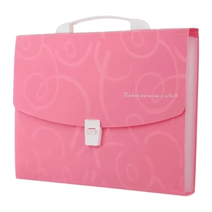 Папка - портфель Buromax A4/35мм, BAROCCO, pink (BM.3719-10) picture 1