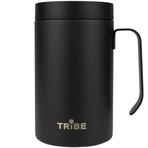 Термокружка Tribe Adventure Mug 450 мл black (T-FA-0032-black) зображення 1
