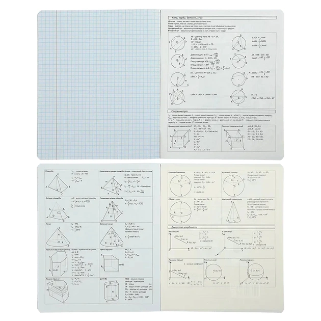 Зошит ZiBi набір учнівських BLACK 10 штук, 8 предметів (ZB.1700-99) - picture 7