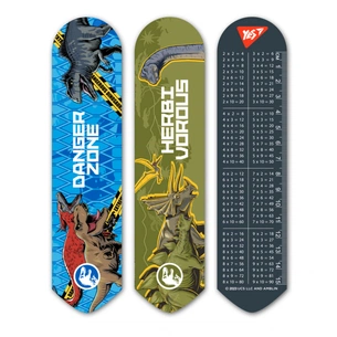 Закладки для книг Yes 2D Jurassic World блакитна (708143) зображення 1