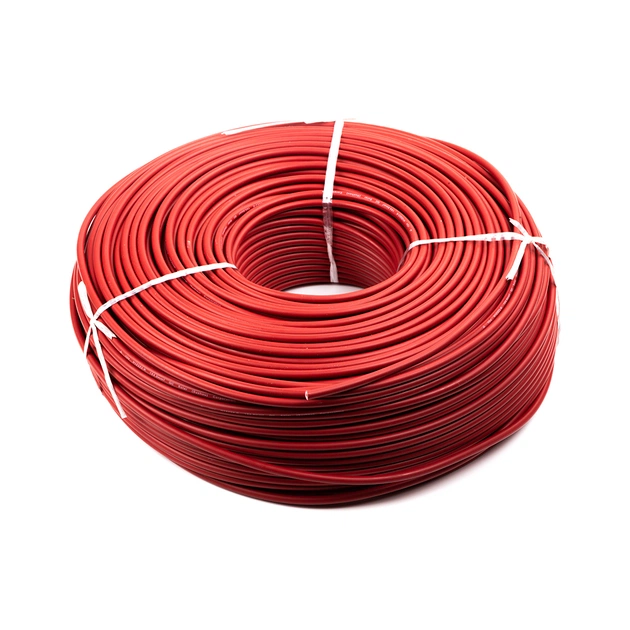 Кабель силовой PV 4 мм, бух/100м, red HiSmart (NV820412) - изображение 1