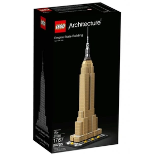 Конструктор LEGO Architecture Емпайр-стейт-білдінг 1767 деталей (21046) зображення 1