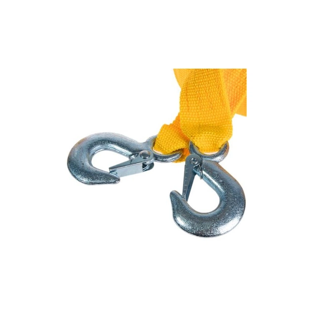 Трос буксирувальний Штурмовик 3т стрічка 46мм х 4,5м жовтий (ТРШ-245-3-1) - picture 3