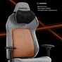 Крісло ігрове GamePro GC925G Fabric Gray (GC925G) - зменшене зображення 10