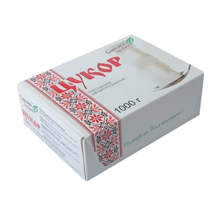 Цукор Саркара продукт швидкорозчинний у формі кубика 1 кг (коробка) (15004) зображення 1