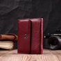 Гаманець ST Leather Шкіряний Бордовий (19480) - зменшене зображення 9