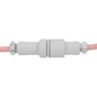 Дата кабель USB-C + USB A to USB-C 1.36m Coiled Aviator pink Keychron (CAB15_KEYCHRON) - зменшене зображення 4