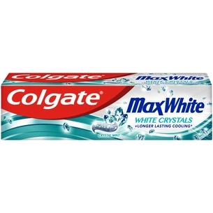 Зубна паста Colgate Макс Блиск Кришталева м'ята 75 мл (8718951313835) зображення 1