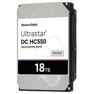 Жорсткий диск для сервера 18TB SATA 7200 256MB DC HC550 WD (0F38459) зображення 1