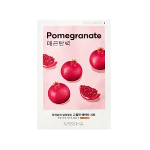 Маска для обличчя Missha Airy Fit Pomegranate Sheet Mask З екстрактом граната 19 г (8809581454828) зображення 1