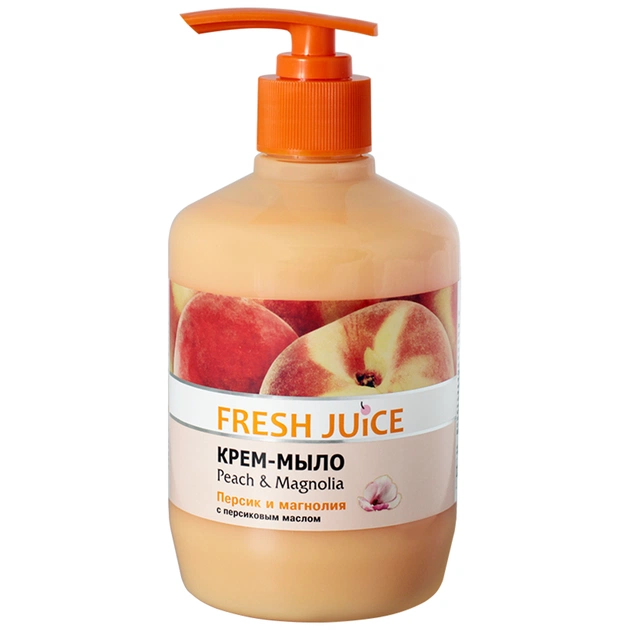 Рідке мило Fresh Juice Peach & Magnolia 460 мл (4823015911507) - изображение 1