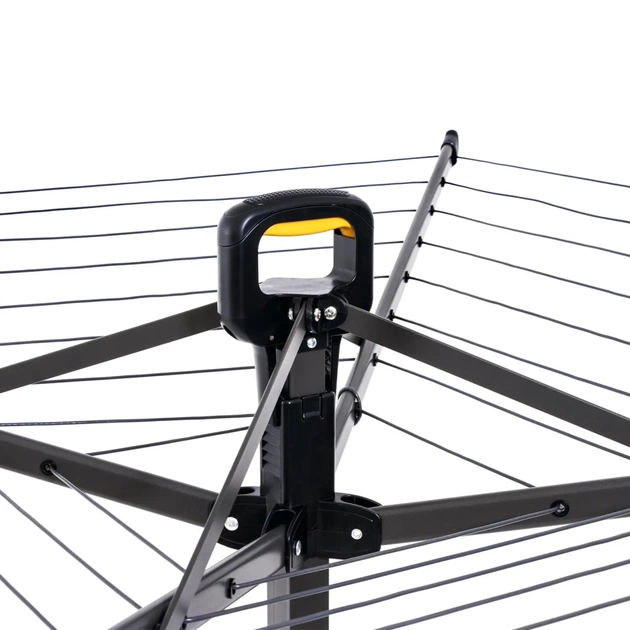 Сушарка для білизни Casa Si Pop-Up Rotary 20m Anthracite Підлогова (CS92039B) (DAS302414) - picture 3