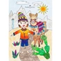 Карандаши цветные Faber-Castell Children of the World 24 кольору тригранні + 3 двосторонніх круглих, (511515) (32332) - уменьшенное изображение 9