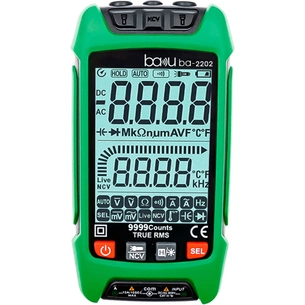 Цифровий мультиметр Baku Ba-2202 V, A, R (Ba-2202) зображення 1