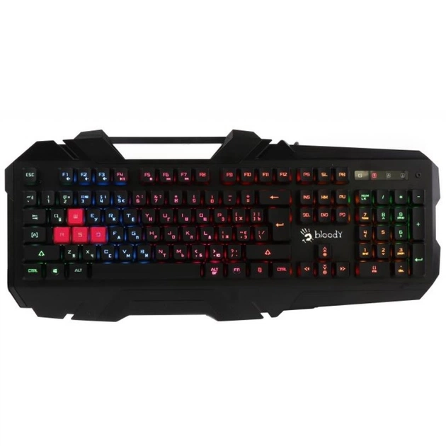 Клавіатура A4Tech Bloody B150N Black - зображення 1