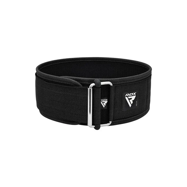 Атлетичний пояс RDX RX1 Weight Lifting Belt Black L (WBS-RX1B-L) - зображення 4