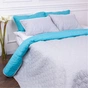 Покривало MirSon набір Trend Line №7107 Sea wave 180х210 + 4 наволочки 50х70 (2200005625040) - зменшене зображення 7