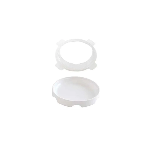 Форма для випікання Silikomart Eclipse + кришка d 180 мм h 45 мм (ECLIPSE 1000) - зображення 1