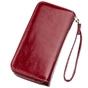 Гаманець Kivi З екошкіри Малиновий (19053) - зменшене зображення 2