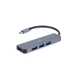 Концентратор Cablexpert USB-C 2-in-1 (A-CM-COMBO2-01) зображення 1