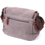 Сумка Vintage Чоловіча з текстилю Сіра (21248) - зменшене зображення 2