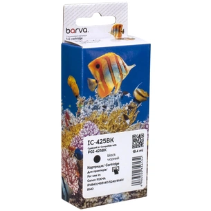 Картридж Barva Canon PGI-425PGBK (4532B001) 360 ст, black (IC-425BK) зображення 1