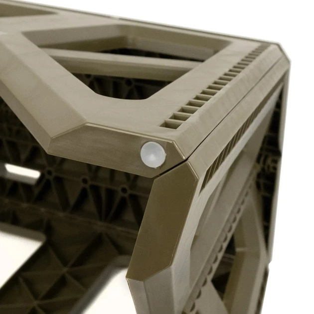 Стілець складаний Tribe Camp Chair High пластиковий Olive (T-EF-0002-olive) - picture 7