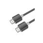 Кабель мультимедійний HDMI M to HDMI M 2.0m V2.0 4K black HOCO (6931474799395) - зменшене зображення 4