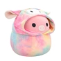 М'яка іграшка Squishmallows Поросятко Пітер 30 см, у одязі (SQER00931) - зменшене зображення 3