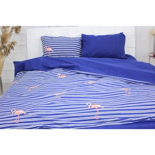 Постільна білизна MirSon Бязь Ranforce Elite 17-0328 Montenegro 143х210х2 (2200004683706) зображення 1