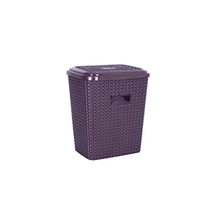 Кошик для зберігання Violet House Віолетта для порошка с крышкой Coffee 8 л (0028 Віолетта COFFEE) изображение 1