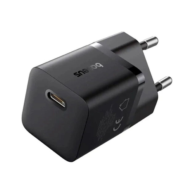 Зарядное устройство Baseus 1xUSB-C 25W GaN5 black (P10110909113-00) - изображение 1