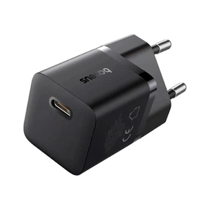 Зарядний пристрій Baseus 1xUSB-C 25W GaN5 black (P10110909113-00) зображення 1