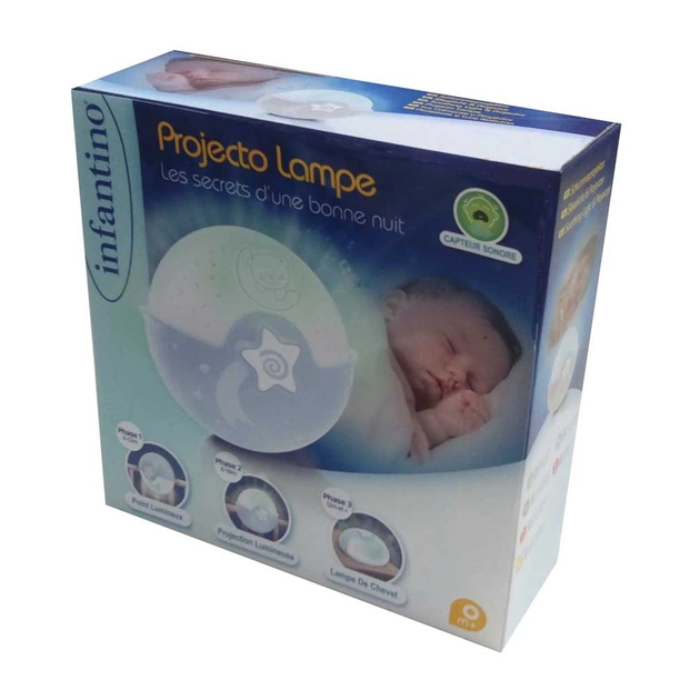 Нічник Infantino Спокійні сни блакитний (004627I) - picture 3