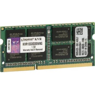 Модуль пам'яті для ноутбука SoDIMM DDR3 8GB 1333 MHz Kingston (KVR1333D3S9/8G) зображення 1