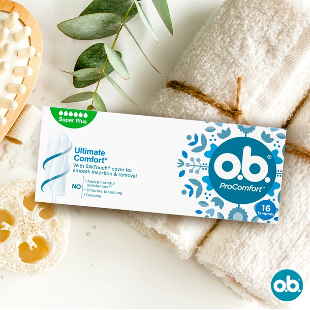 Тампони o.b. ProComfort Super Plus 16 шт. (3574660607567/3574661331157) - picture 10