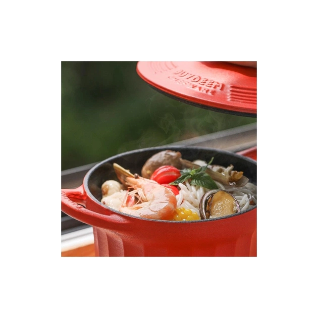 Гусятниця Buydeem CP541 Koi Red чавунна емальована 1.8 л (CP541-KR) - picture 5