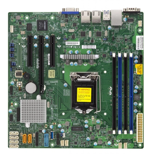 Серверна материнська плата Supermicro X11SSL-F-B - зображення 1
