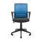 Офісне крісло Richman Флеш Ю Пластик М-1 (Tilt) Сітка чорна + синя (ADD0003030) - зменшене зображення 2