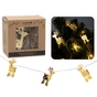 Гирлянда Chomik "Golden Deer" LED lights, 10 bulbs, warm white (5900779880993) - уменьшенное изображение 1