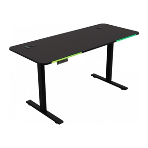 Комп'ютерний стіл GT Racer T-S 1438 Black (T-S 1438 (140x60x73-118) Black) изображение 1