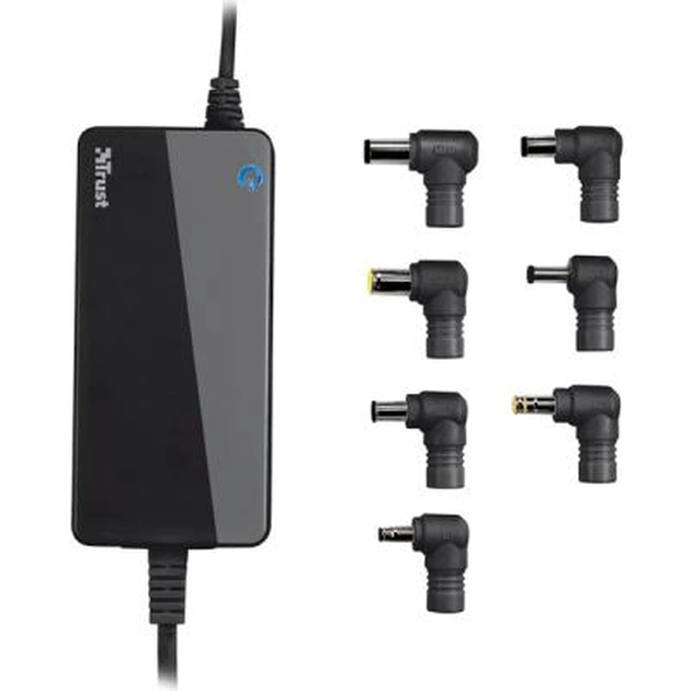 Блок живлення до ноутбуку Trust Primo 70W Laptop Charger black (19134) - изображение 1