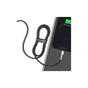 Дата кабель USB 2.0 AM to Lightning 1.0m Cafule Metal 2.4A black Baseus (CALJK-A01) - зменшене зображення 5
